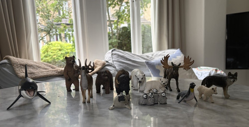 Arctic animal collectables - arctic,