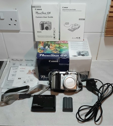 Canon powershot digital - canon, g6