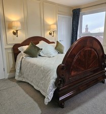 Antique Bed Victorian Carved