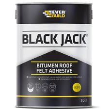 EVERBUILD BLACK 1LTR/2.5LTR/5LTR/25LTR JACK 904 BITUMEN ROOF FELT ADHESIVE 