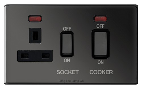 Mega socket screwless slim - socket,