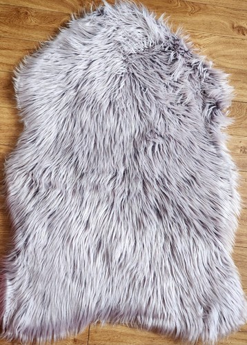 Dunelm tipped faux - faux, rug