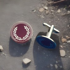 UK Fred Perry Mods Cufflinks