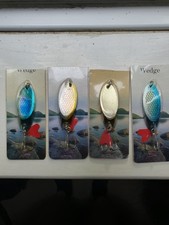 Dexter Wedge Style Bass Lures 4 Pack, Spinner Lures  Fladen 40g