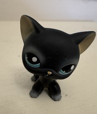 Authentic LPS #994 Black Shorthair Cat – 2008 Hasbro – Rare – Read Description