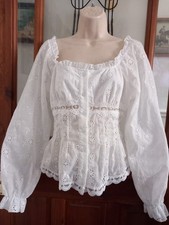 BNWOT White Embroidery