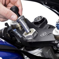 Motorcycle Sportsbike Centre Fork Stem Yoke Bike Mount 1" 25mm Ball Attachment