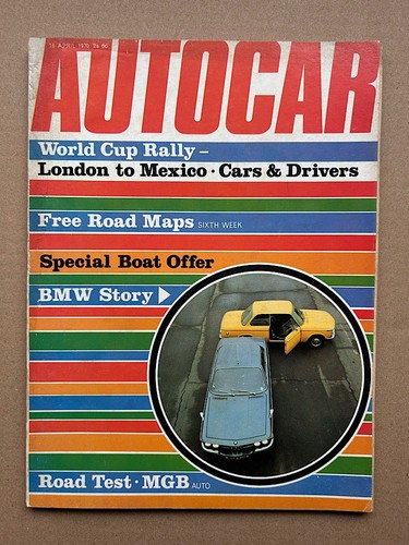 Bmw 1970 autocar magazine - bmw,