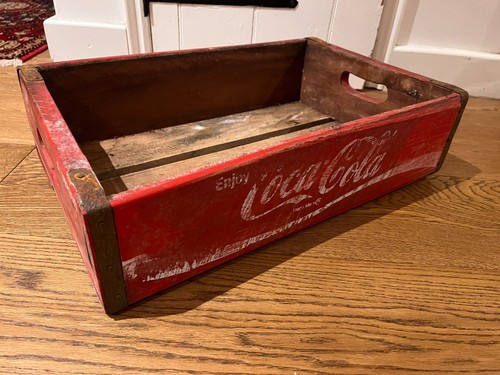 Vintage coca cola wooden - vintage,