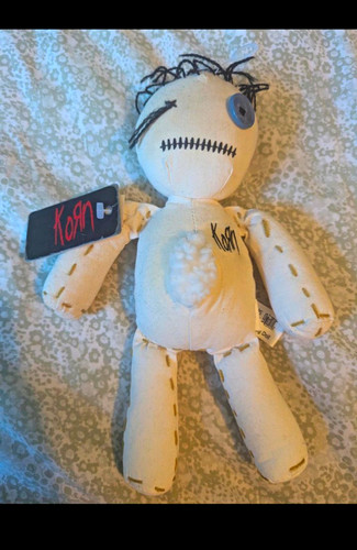 Korn issues rag doll plush - doll,