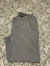 Under Armour Men's Golf Trousers Grey, Size 36/32