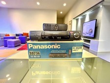 Panasonic NV‑SD236B HDMI Super Drive VHS Video Cassette Recorder+Premium Bundle