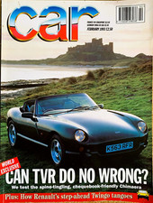 CAR MAGAZINE FEB-1993 -