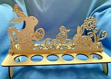 Wooden Easter  MDF  Bunny  Egg