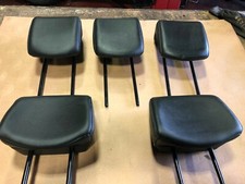 09-12 RENAULT CLIO III DYNAMIQUE SET OF LEATHER HEADRESTS