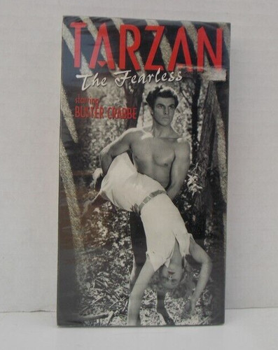 Tarzan the fearless vhs video - fearless,