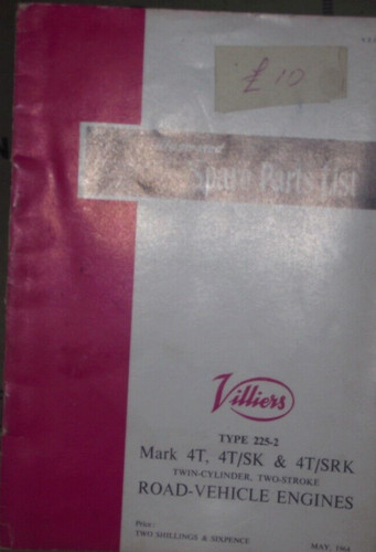 Villiers type 225 4t - villiers,