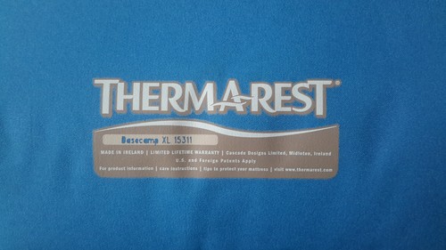 Thermarest basecamp - thermarest,