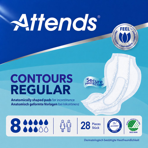 Attends contours regular - x,