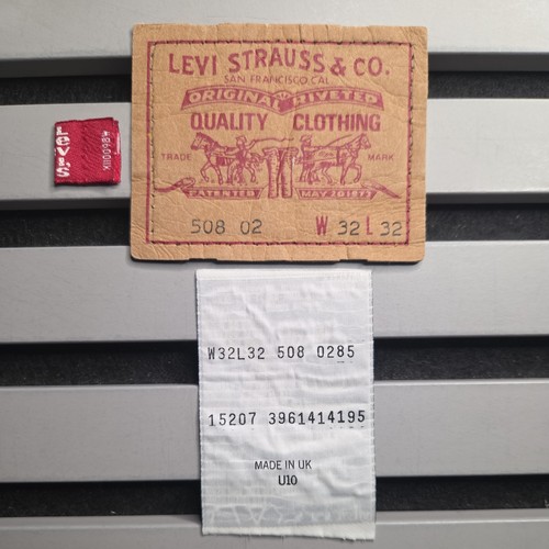 Vintage levi 508 red - red, tab