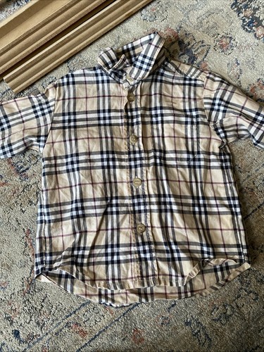 Boys burberry shirt - burberry,
