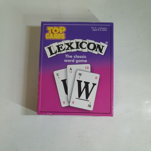 Lexicon top cards game the - lexicon,