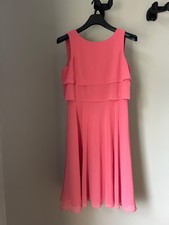 Hobbs UK 12 Coral Pink Layered