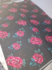 Pakistani Lawn Cotton 4 Yards Printed Fabric .