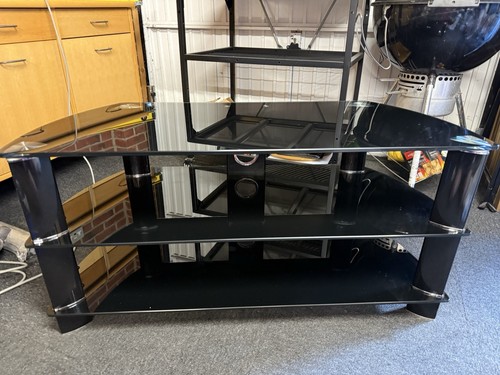 Glass shelf corner stand - 3,