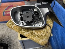 Porsche Cayenne S 955 2004 Drivers side heated wing Mirror Silver