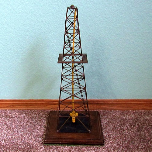 Vintage brass drilling - in.,