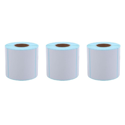 White thermal shipping labels - white,