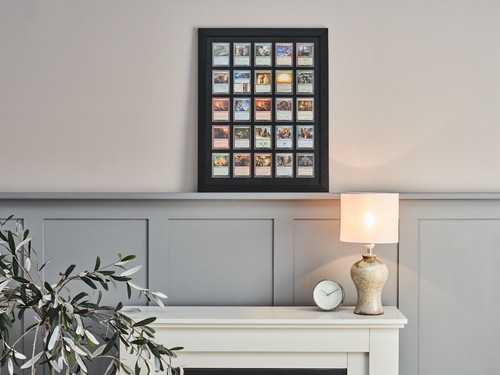 Trading card frame - card, |