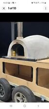 pizza oven + fire bricks base
