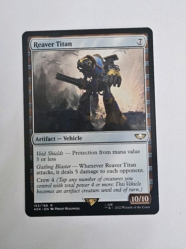Reaver titan mtg warhammer - mtg,
