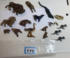 NP170 Vintage Lead Zoo Wild Animals Britains Bundle Crocodile Lion Ostrich