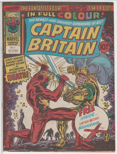 Captain britain marvel - britain, uk