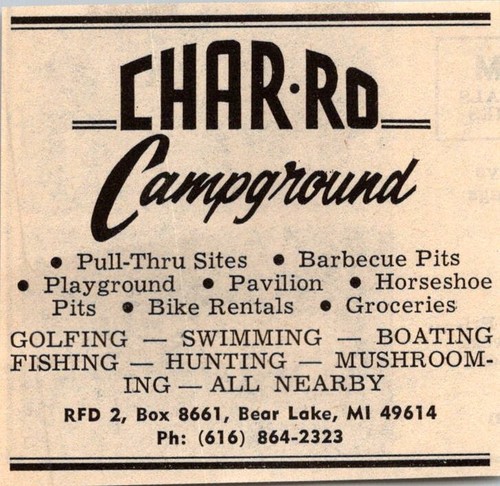 Char campground pull thru - ro,