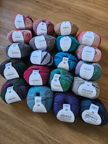 Creative melange yarn bundle - melange,
