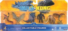 Monsterverse Godzilla Vs Kong 2" 6 Pack Collectable Figures