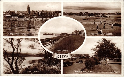 Kirn argyll scotland postcard - argyll,