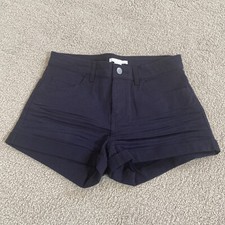 New H&M size 6 navy blue short