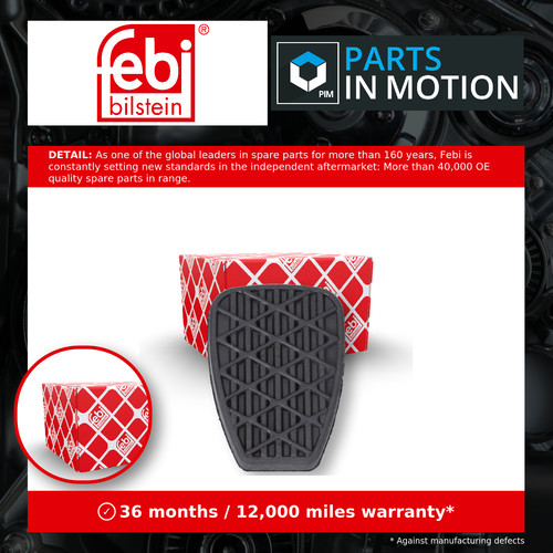 Clutch pedal pad fits mercedes - clutch,