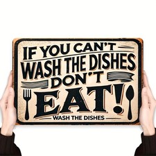 Metal Kitchen Sign Vintage If