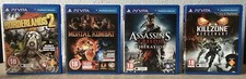 PS Vita - X4 Bundle - Mortal Kombat, Borderlands, Assassin’s Creed, Killzone