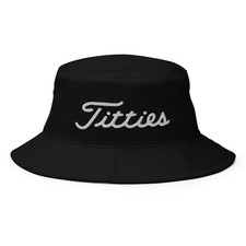 Titties Embroidered Visor