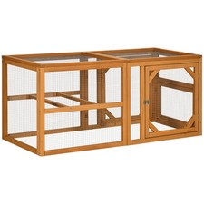 PawHut Wooden Chicken Coop w/