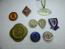 Rare assorted enamelled badges