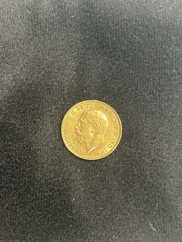 1913 half sovereign george - george, 5th