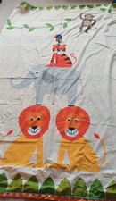 JOHN LEWIS 100% COTTON CHILD'S JUNGLE  SINGLE DUVET SET WITH 2 CHEEKY MONKEYS EX